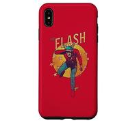 Custodia per iPhone XS Max The Flash Circle & Stars