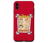 Custodia per iPhone XS Max The Flintstones Fred Wilma The Gang's All Here