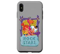 Custodia per iPhone XS Max The Flintstones Pebbles and Bam Bam Rock Stars