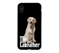 Custodia per iPhone XS Max The Lab Father Golden Labrador Yellow Retriever Dad Dad Dog