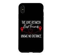 Custodia per iPhone XS Max The Love Between Best Friends Knows No Distance Soul Sisters