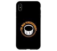 Custodia per iPhone XS Max The Mad Percussionist Funny Drum Players Batterista Musicista