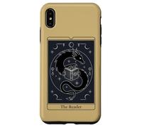 Custodia per iPhone XS Max The Reader Tarocchi Carta Mystic Dragon Book Magic