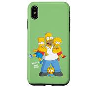 Custodia per iPhone XS Max The Simpsons Homer Simpson World's Best Dad Father's Day