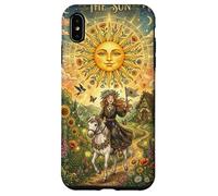 Custodia per iPhone XS Max The Sun Tarot Card Celestial Maiden Horse