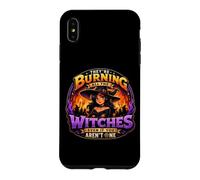 Custodia per iPhone XS Max They Are Burning All The Witches Gothic Halloween Donna