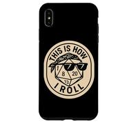 Custodia per iPhone XS Max This Is How I Roll Funny Boardgame Dadi Cool Giochi da tavolo
