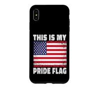 Custodia per iPhone XS Max This Is My Pride Flag Patriotic 4th Of July American flag