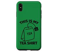 Custodia per iPhone XS Max This Is My Tea Shirt Clever Pun For Tea Bevitore