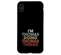 Custodia per iPhone XS Max Thomas Name Thomas Personalized Name First Given