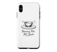Custodia per iPhone XS Max Throwing Pots Not Shade Funny Pottery Wheel Ceramics