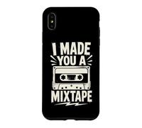 Custodia per iPhone XS Max Ti ho fatto un mixtape Retro Cassette Music