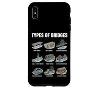 Custodia per iPhone XS Max Tipi di ponti Grafico Ingegneria Civile Architettura