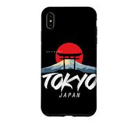 Custodia per iPhone XS Max Tokyo Monte Fuji dal Giappone in Asia con il tempio giapponese
