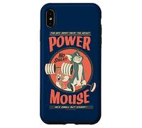 Custodia per iPhone XS Max Tom and Jerry Power Mouse