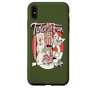 Custodia per iPhone XS Max Tom and Jerry Twice The Fun
