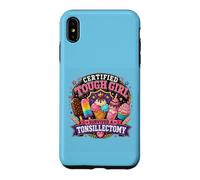 Custodia per iPhone XS Max Tonsille Bye Bye Tonsils Cute Recovery Design Tonsille Sfratto Tonsille