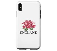 Custodia per iPhone XS Max Top da rugby inglese invecchiato - England Rugby Football