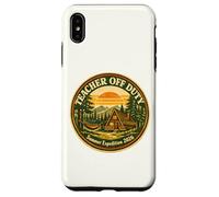 Custodia per iPhone XS Max Toppa retrò per insegnante Off Duty Summer Expedition 2026