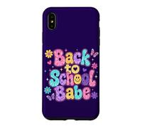 Custodia per iPhone XS Max Torna a scuola Babe Retro Groovy Carino Daisy Butterfly