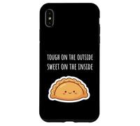 Custodia per iPhone XS Max Tough On The Outside Sweet On The Inside Empanada Lover