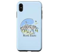 Custodia per iPhone XS Max Tour Du Mont Blanc Montblanc TMB Escursionismo Trekking Regalo Francia