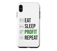 Custodia per iPhone XS Max Trader di criptovalute - Mangia ripetizione profitto sonno