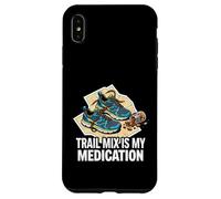 Custodia per iPhone XS Max Trail Runner Hiker Trail Mix Is My Medication