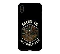 Custodia per iPhone XS Max Trail Running Hiking Mud Is My Palette