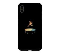 Custodia per iPhone XS Max Trampolino Fun Jumping Bouncing Hobby