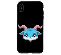 Custodia per iPhone XS Max Transgender Diavolo Pastello Goth Cornuto Orgoglio