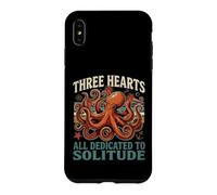 Custodia per iPhone XS Max Tre cuori tutti dedicati alla solitudine polpo