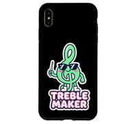 Custodia per iPhone XS Max Treble Maker Divertente Musicista Chiave di Violino Pun