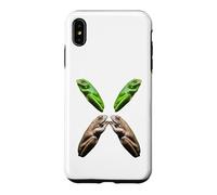 Custodia per iPhone XS Max Tree Frog Symmetry - Custode australiano per rettili con labbra bianche