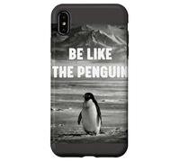 Custodia per iPhone XS Max Trendy Nihilist Penguin Motivational Be Like The Penguin