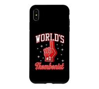 Custodia per iPhone XS Max Trombonista numero uno al mondo Trombonist Foam Finger