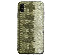 Custodia per iPhone XS Max Trotta larga Pesca Pesce Scale Pattern Art
