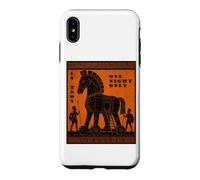 Custodia per iPhone XS Max Troy One Night Only Trojan Horse Greco Mitologia Arte