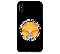 Custodia per iPhone XS Max Trudging the Road of Happy Destiny Design sobrio