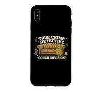 Custodia per iPhone XS Max True Crime Detective Couch Division