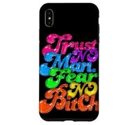 Custodia per iPhone XS Max Trust No Man Fear NoOne - Design audace