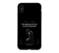 Custodia per iPhone XS Max Tutti coloro che credono in lui non si vergogneranno Romani 10:11