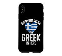 Custodia per iPhone XS Max Tutti Relax il greco è qui divertente greco