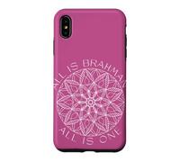 Custodia per iPhone XS Max Tutto è Brahman, Tutto è Uno, Yoga Unità Mandala Art