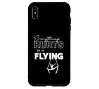 Custodia per iPhone XS Max Tutto fa male ma sto volando aerea Lyra, sete, cerchio