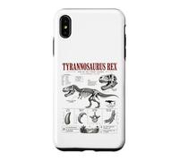 Custodia per iPhone XS Max Tyrannosaurus Rex Fossil Guide Museo Anatomia Arte