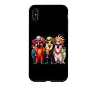 Custodia per iPhone XS Max Uccelli tropicali hawaiani estivi pappagallo ara amanti degli uccelli