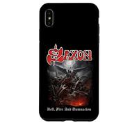 Custodia per iPhone XS Max Ufficiale Saxon Hell Fire Heavy Metal band