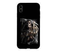 Custodia per iPhone XS Max Ufficiale Spiral Bone Finger Skeleton Gothic Fantasy