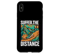 Custodia per iPhone XS Max Ultramarathon Trail Running Suffer The Distance